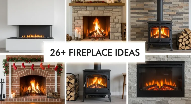 26+ Fireplace Ideas for Contemporary Home Design