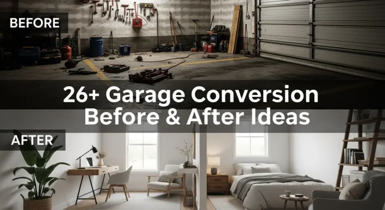 26+ Garage Conversion Before & After Ideas for Extra Living Space
