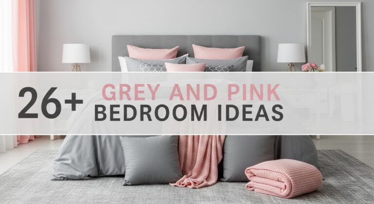 26+ Grey and Pink Bedroom Ideas for the Perfect Color Balance