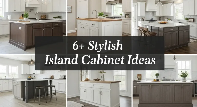 6+ Stylish Island Cabinet Ideas That Maximize Storage and Style