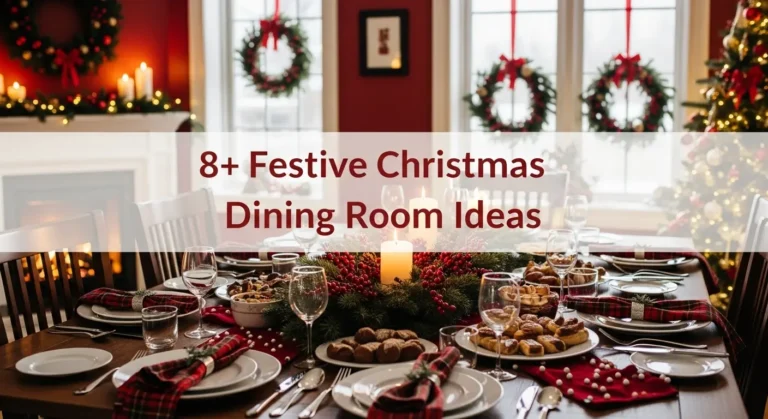 8+ Festive Christmas Dining Room Ideas to Transform Your Holiday Gatherings