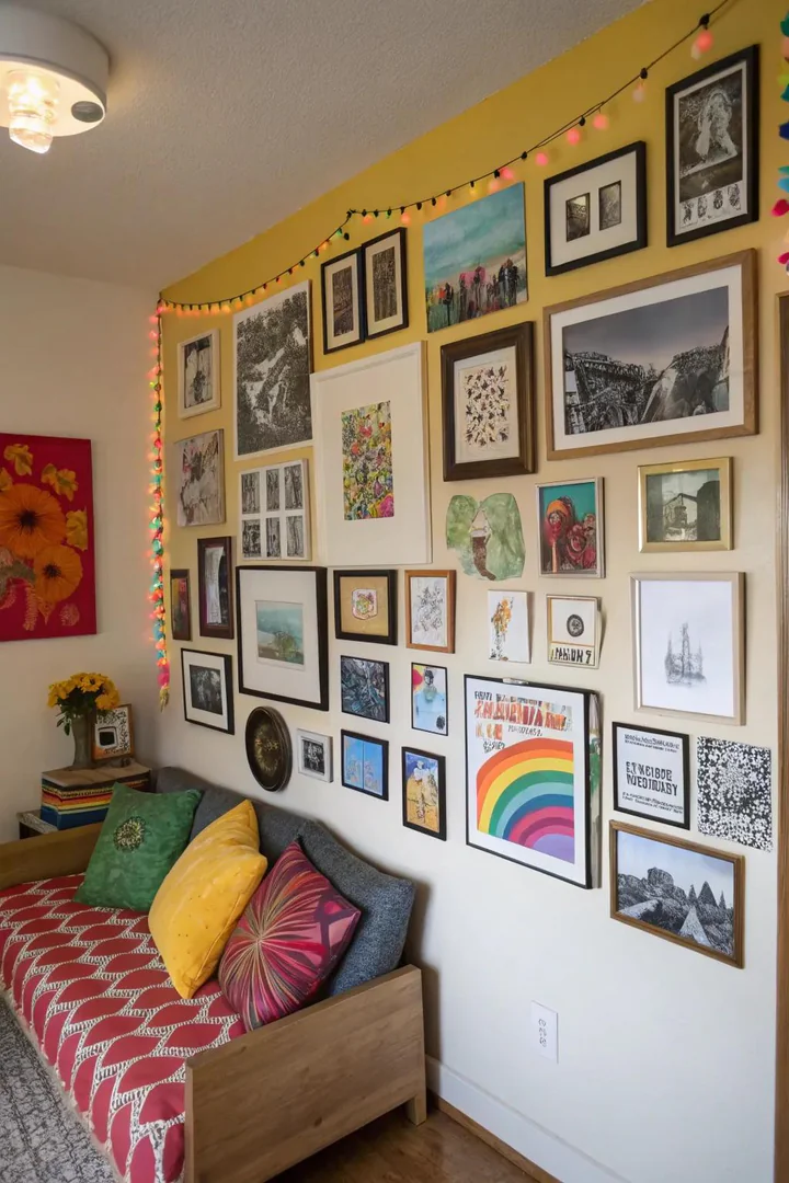 Create a personalized gallery wall to make your space uniquely yours.