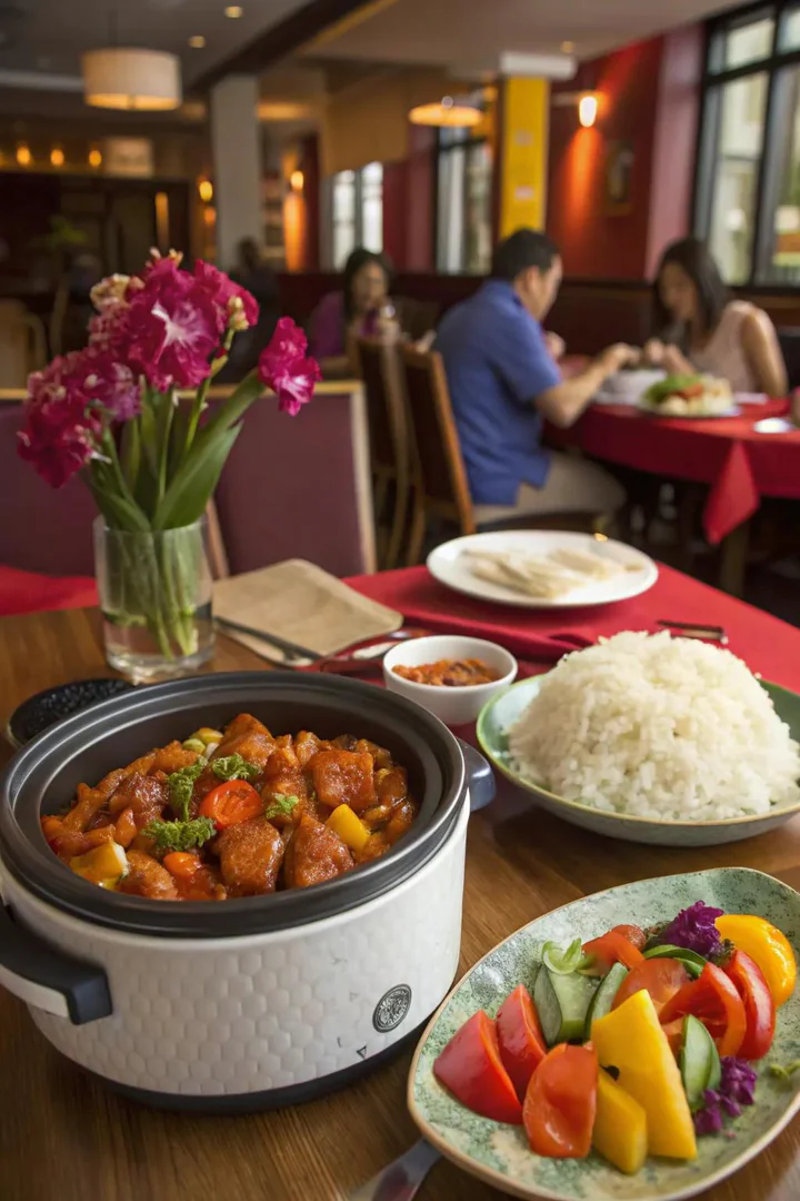 Sweet and sour chicken, a vibrant and flavorful balance.
