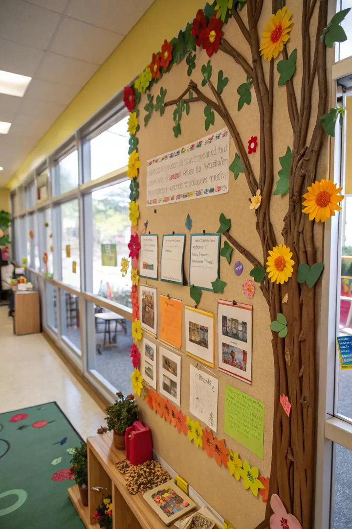 Nature's Wonders theme brings the beauty of the outdoors into the daycare.