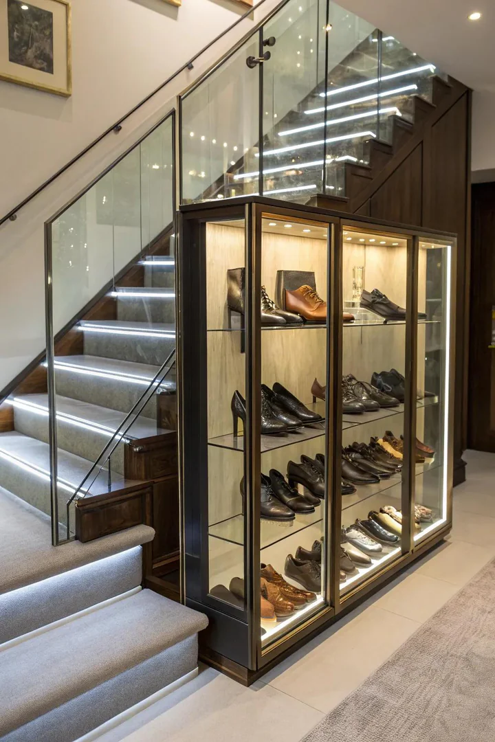 15+ Stairs Shoe Rack Ideas to Transform Your Entryway Storage – Elite ...