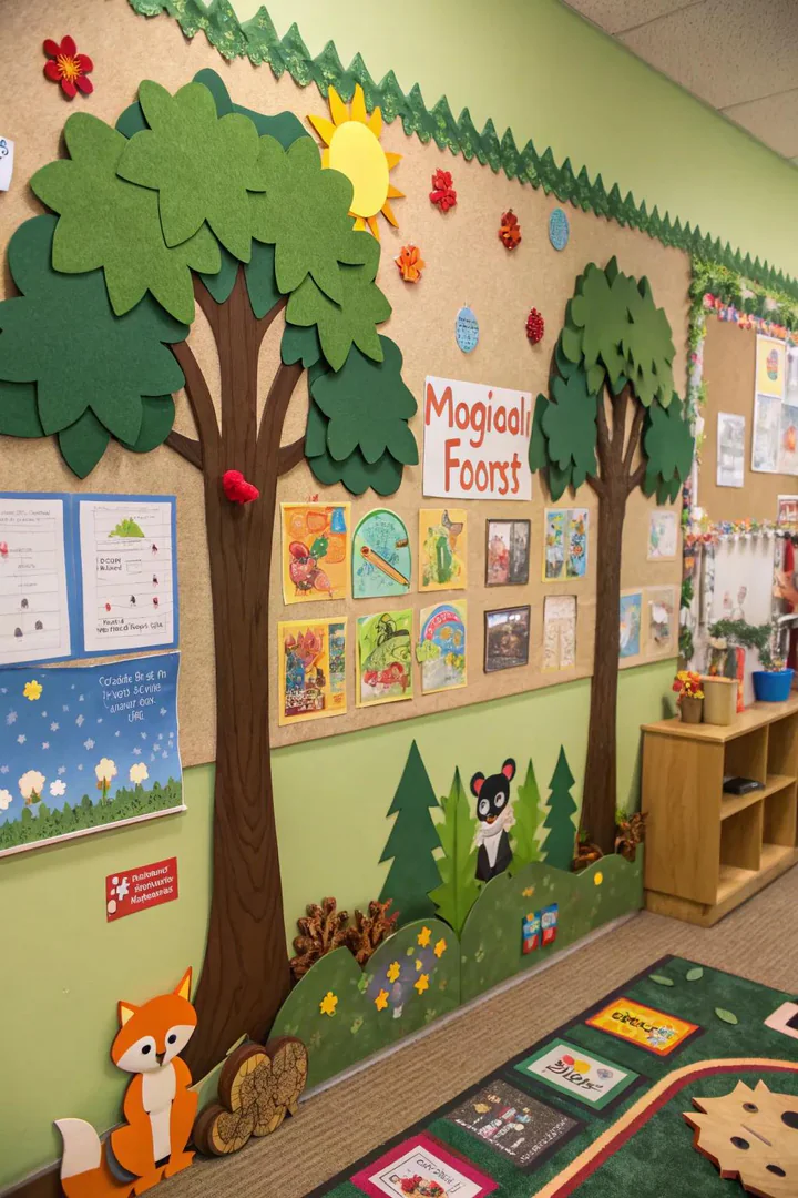 A whimsical Magical Forest board that enchants and inspires imagination.