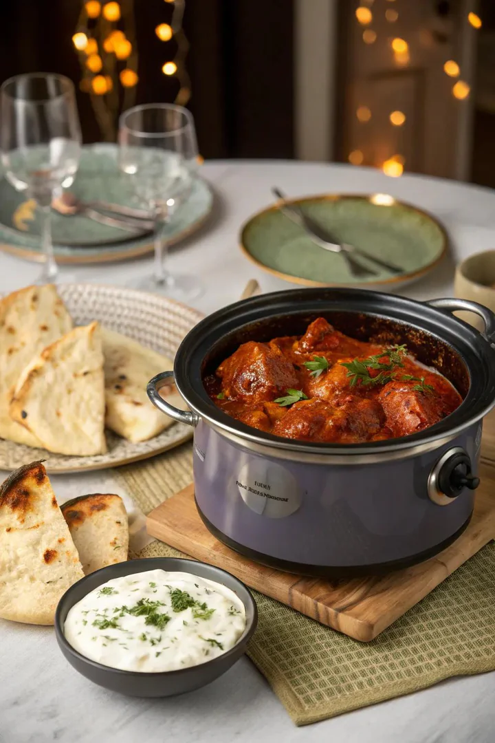 Tandoori-spiced chicken, a vibrant and aromatic delight.