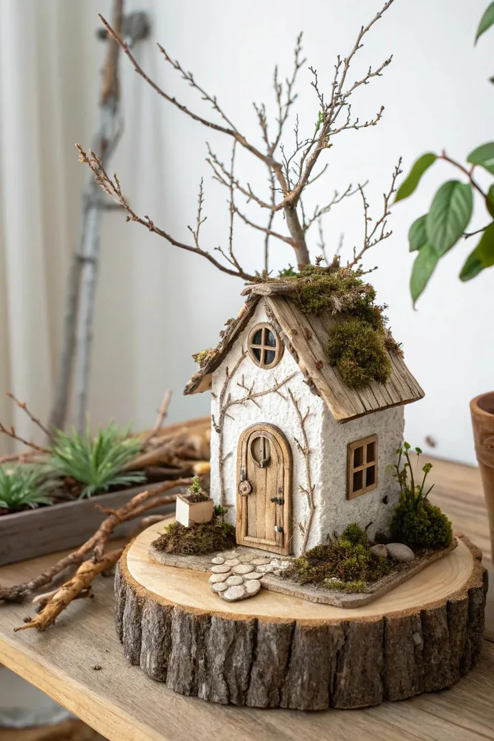 Discover the magic with a handcrafted fairy treehouse—a whimsical sanctuary for tiny adventurers!