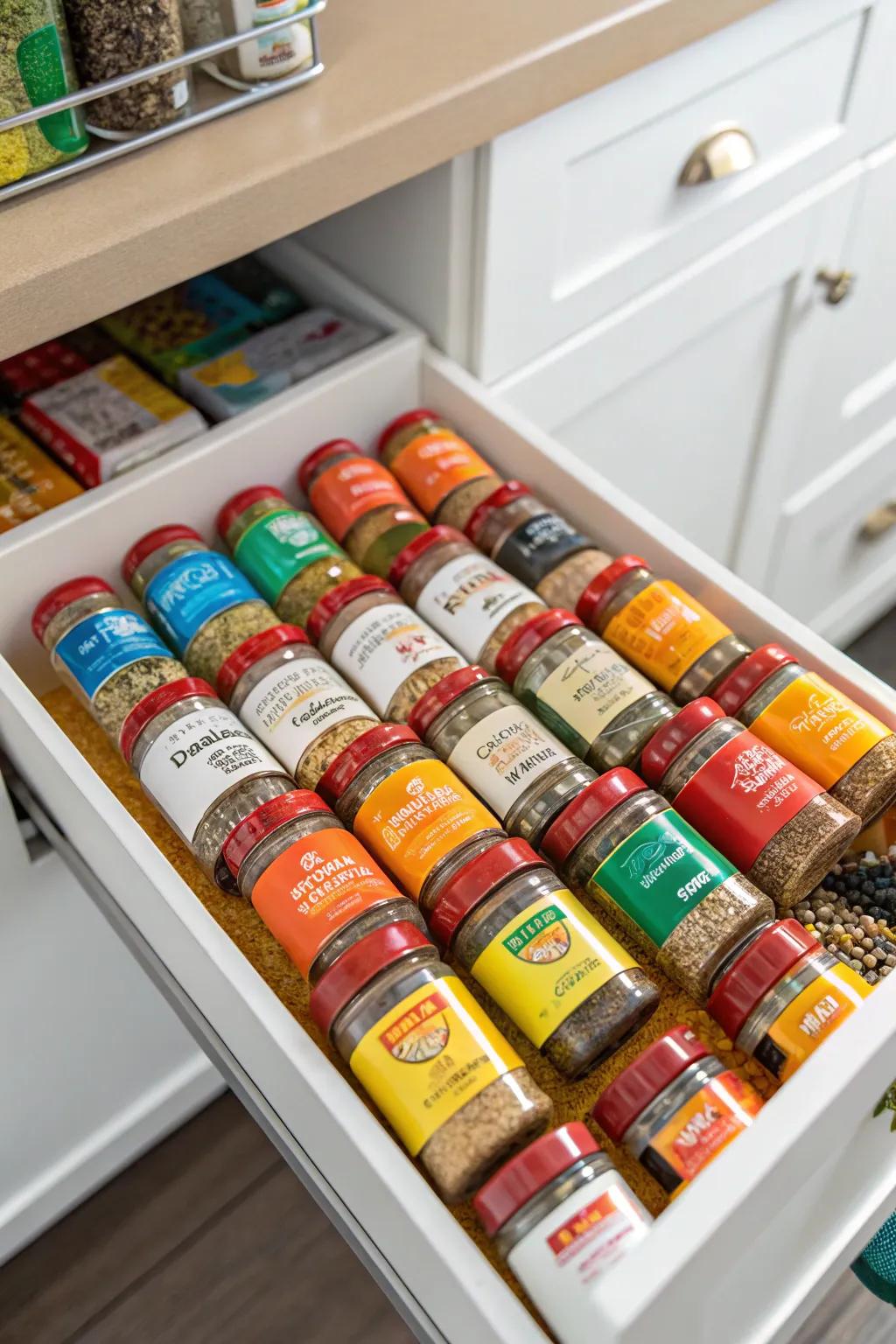 A rainbow of flavors at your fingertips.