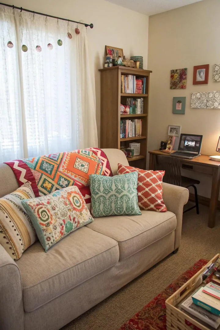 Accent pieces infuse your space with color and character.