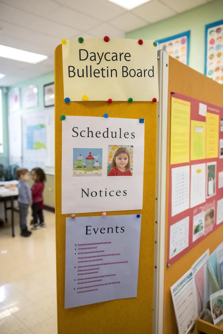 A functional Parent Board providing essential information and updates.