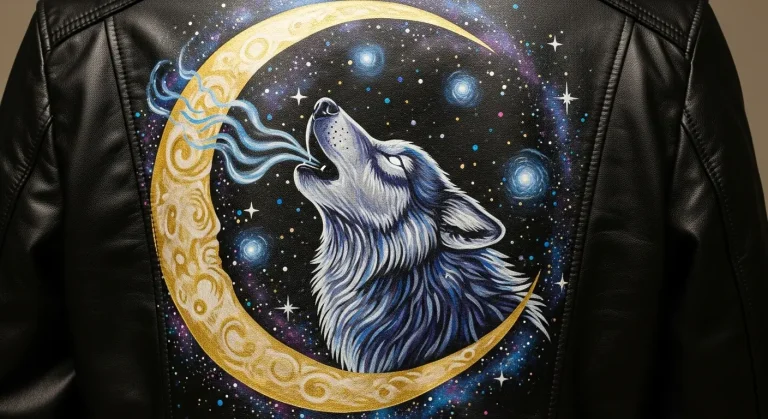 10+ Creative Leather Jacket Painting Ideas Modern Art Meets Fashion