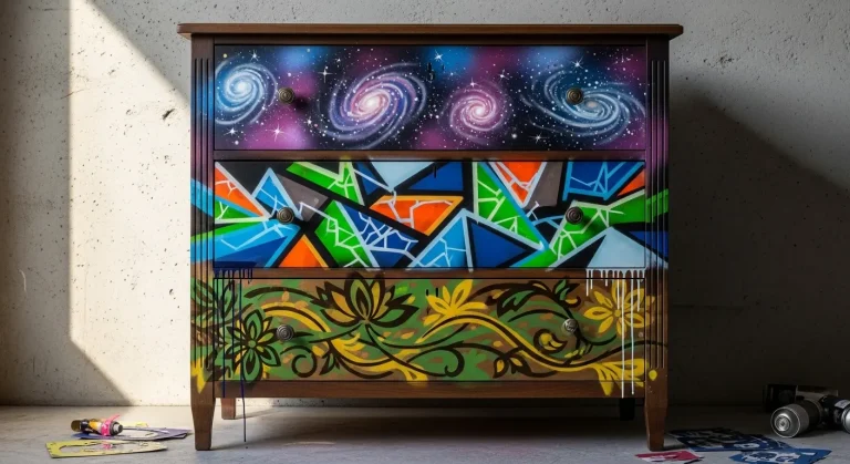 16+ Creative Spray Paint Dresser Ideas to Transform Your Furniture