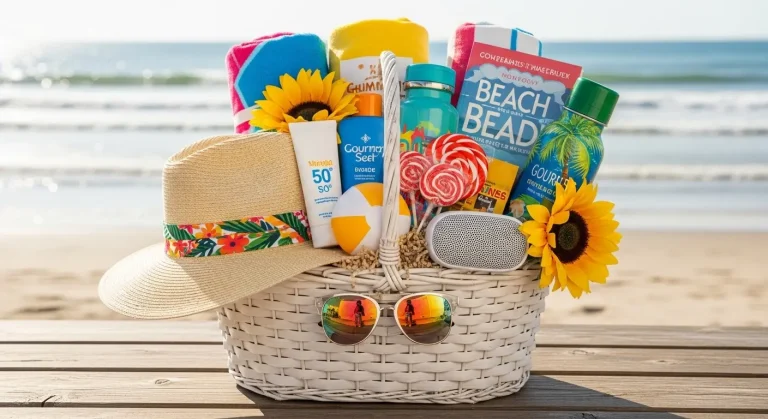 6+ Fun in the Sun Gift Basket Ideas That'll Make a Splash