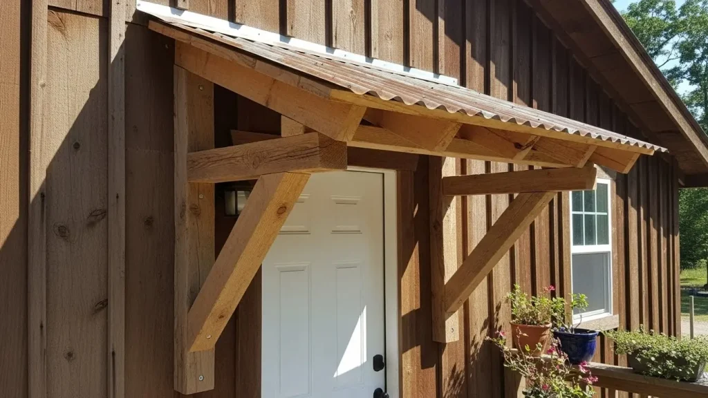 DIY Door Overhang Ideas
