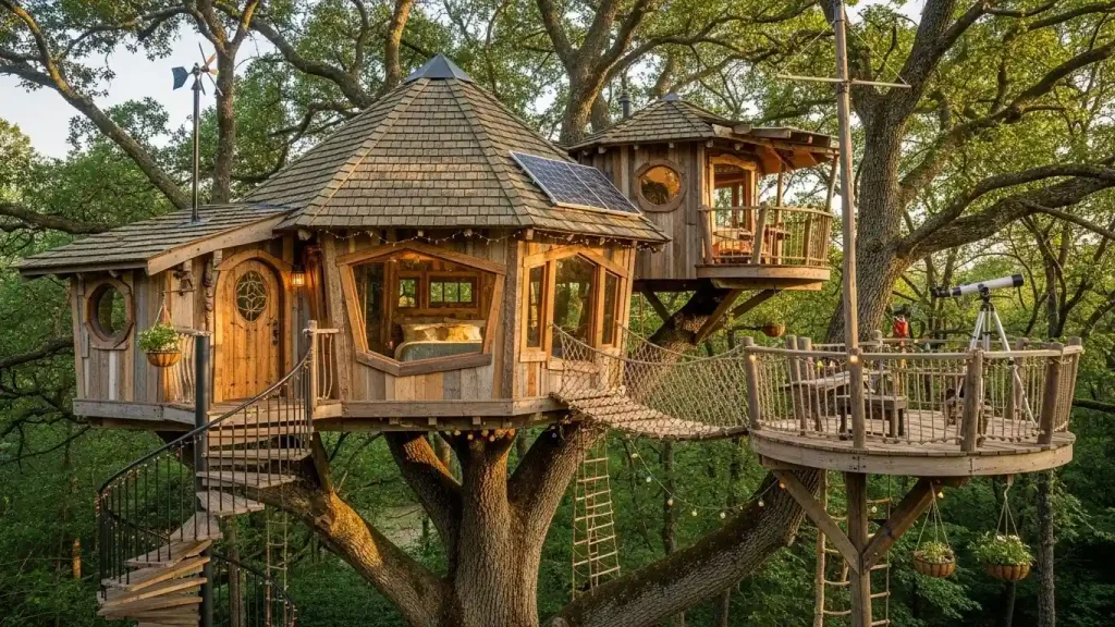 DIY Tree House Ideas