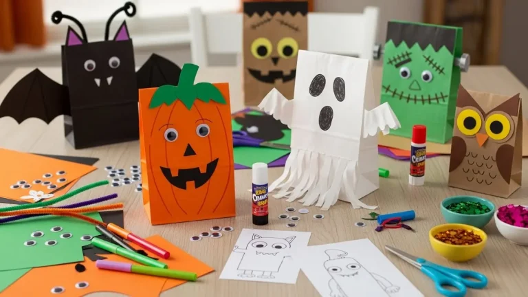 Paper Bag Halloween Craft Ideas