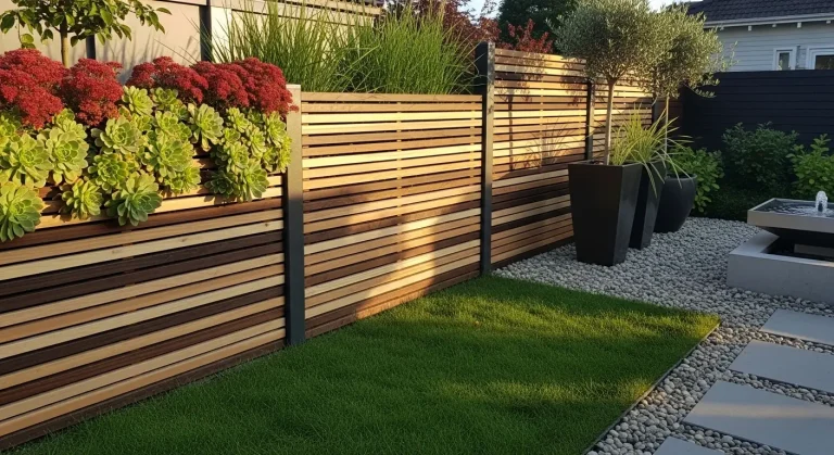 11+ Stylish Half Fence Ideas That Perfectly Balance Privacy and Aesthetics