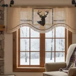 19+ Cozy Rustic Window Valance Ideas to Transform Your Farmhouse Home