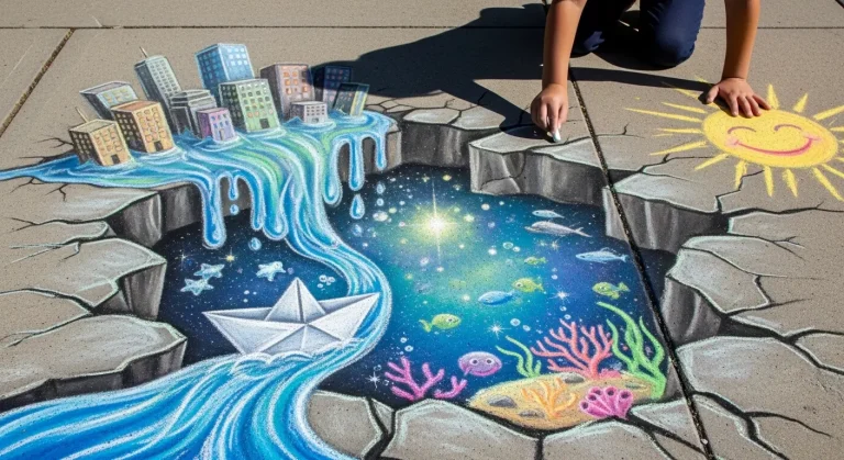 20+ Creative Chalk Art Ideas to Transform Your Sidewalk into a Masterpiece