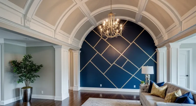 21+ Stunning Vaulted Ceiling Accent Wall Ideas From Rustic to Contemporary